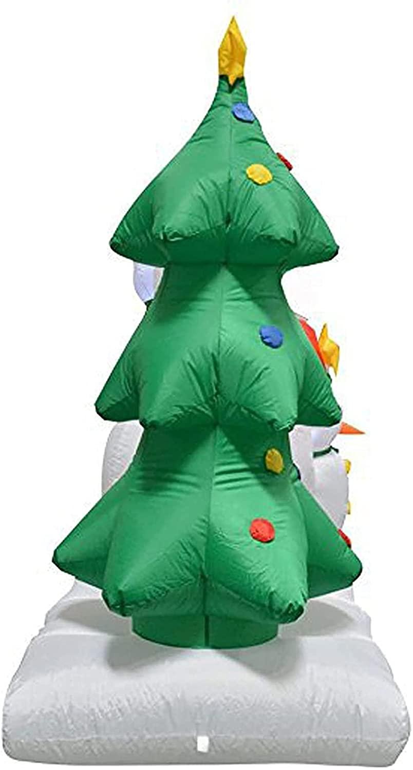 Christmas Tree, Father Christmas, Santa Claus, 3 Christmas Snowman, All-in-one, Christmas Inflatable Decorations, Holiday Party
