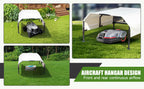 Garafor Robot Lawn Mower，for All Models on  (Plus Size) | Robot Lawn Mower Garage: Larger size + 600D Oxford waterproof Cover，Provides safe protection for your lawn mower