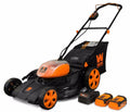 WEN 40441 40V Max Li-Ion 21-Inch 3-in-1 Lawn Mower with Two Batteries & Charger