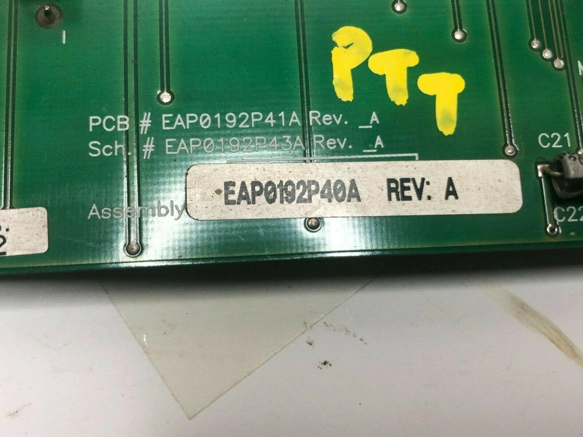 Snap on Wheel r Machine EAP0192P40A PCB Assembly Led Display Board P284