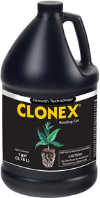 hydrodynamics clonex rooting gel 1 gallon- premium commercial size plant rooting hormone | includes 1 pair of common culture trimming scissors