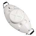 30 Qt. Outdoor Insulated Floating Cooler in White