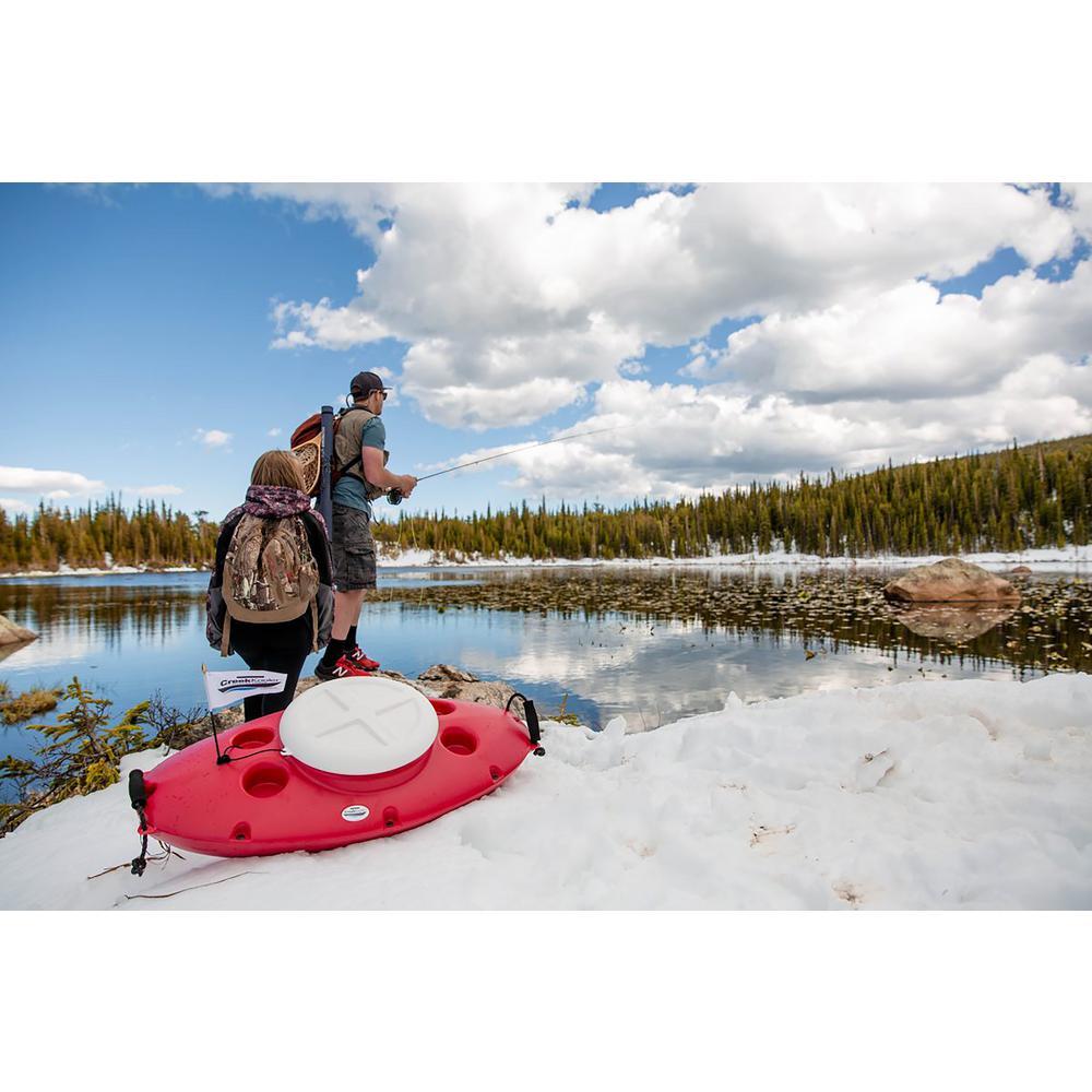 30 Qt. Outdoor Insulated Floating Cooler in White