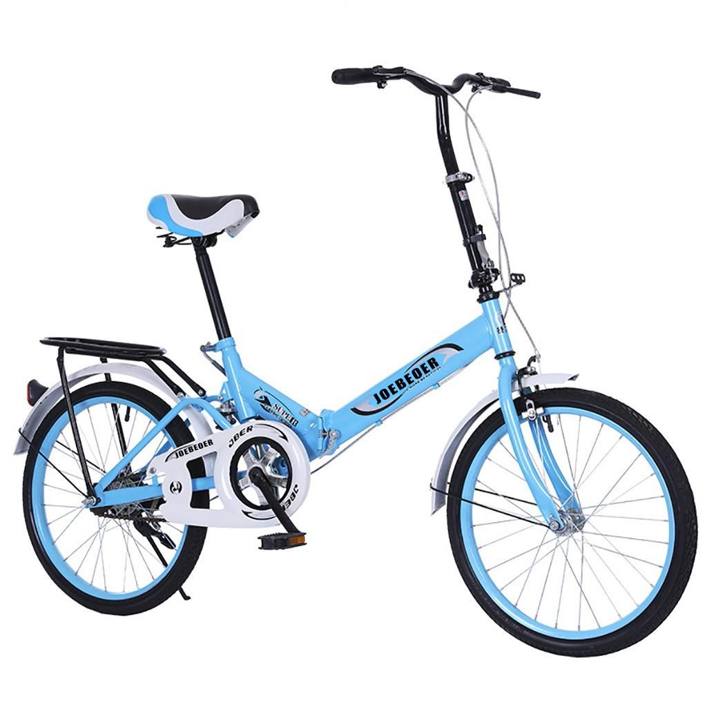 VKEKIEO Folding Bike,26 inch Full Suspension Mountain Bike,21 speed Mens Mountain Bicycle,Green