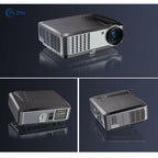 5000 lumen 1080p native led movie projector home theater 4k max tv projector usb