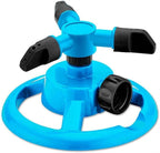 Sprinklers Garden Garden Automatic Watering Grass Lawn 360 Degree Fully 3 Nozzle Circle Rotating Irrigation System (Color : Blue, Size : 100PCS)