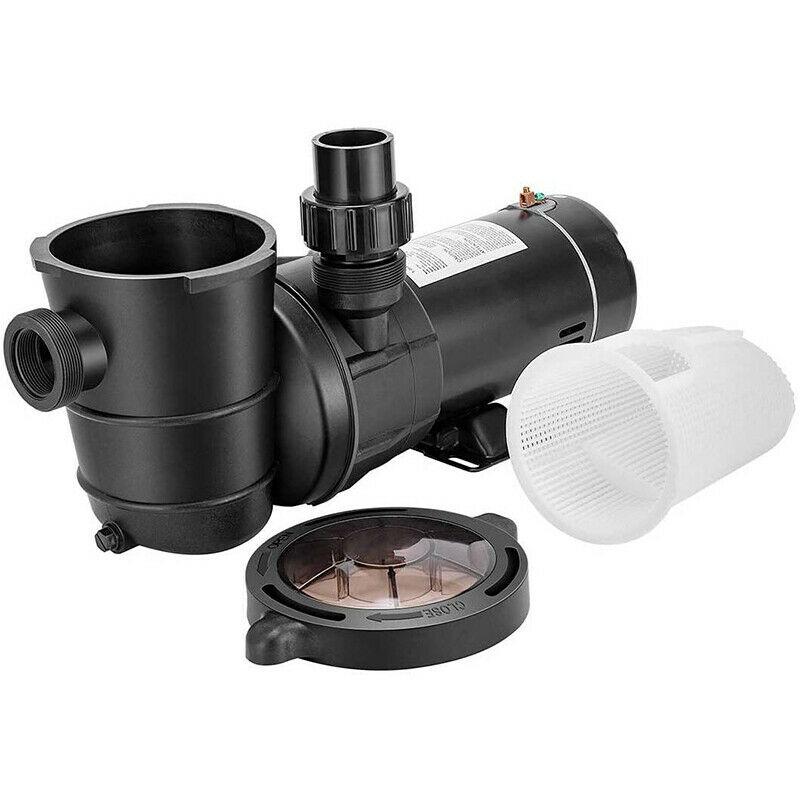 1.0/1.5/2.0 hp swimming pool pump in/above ground w/ strainer basket etl listed