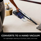 Shark IZ482H Vertex Cordless Stick Vacuum With DuoClean PowerFins, MultiFLEX, Crevice Tool, Pet Multi-Tool &amp; Anti-Allergen Brush, 120-min Runtime, Double Battery, Iris