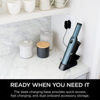 Shark WANDVAC Cordless Hand Vac Lightweight and Portable at 1.4 lbs. with Powerful Suction, Charging Dock, One-Touch Empty for Car &amp; Home, Cove