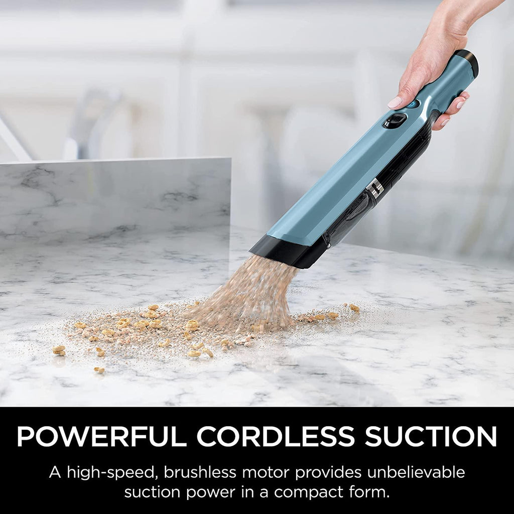 Shark WANDVAC Cordless Hand Vac Lightweight and Portable at 1.4 lbs. with Powerful Suction, Charging Dock, One-Touch Empty for Car &amp; Home, Cove