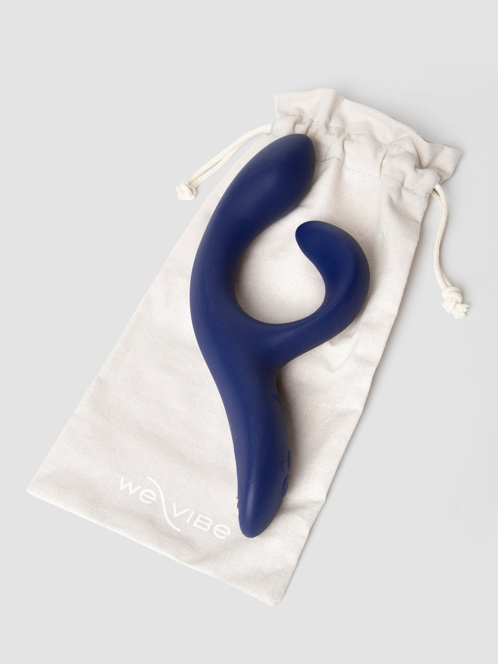 We-Vibe Nova 2 Midnight Blue App Controlled Rechargeable Rabbit Vibrator, Blue | Blue