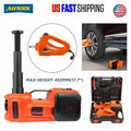 5 Ton Electric Hydraulic Floor Jack Car Jack Lift 12V DC Electric Impact Wrench