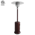 Gas Patio Heater - 83 Inches Tall Premium Standing Outdoor Heater - Auto Shut Off Portable Power Heater with Simple Ignition System, Wheels and Base Reservoir