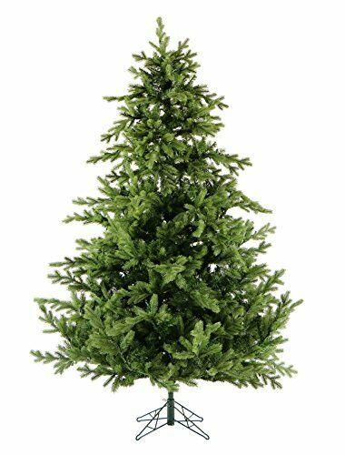 Farm Artificial Christmas Tree Realistic Foxtail Pine Green Color