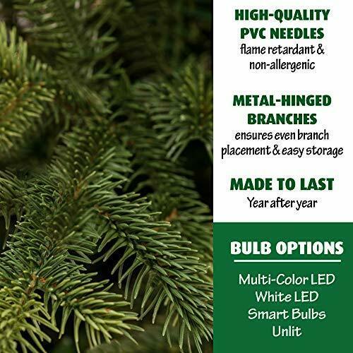 Farm Artificial Christmas Tree Realistic Foxtail Pine Green Color