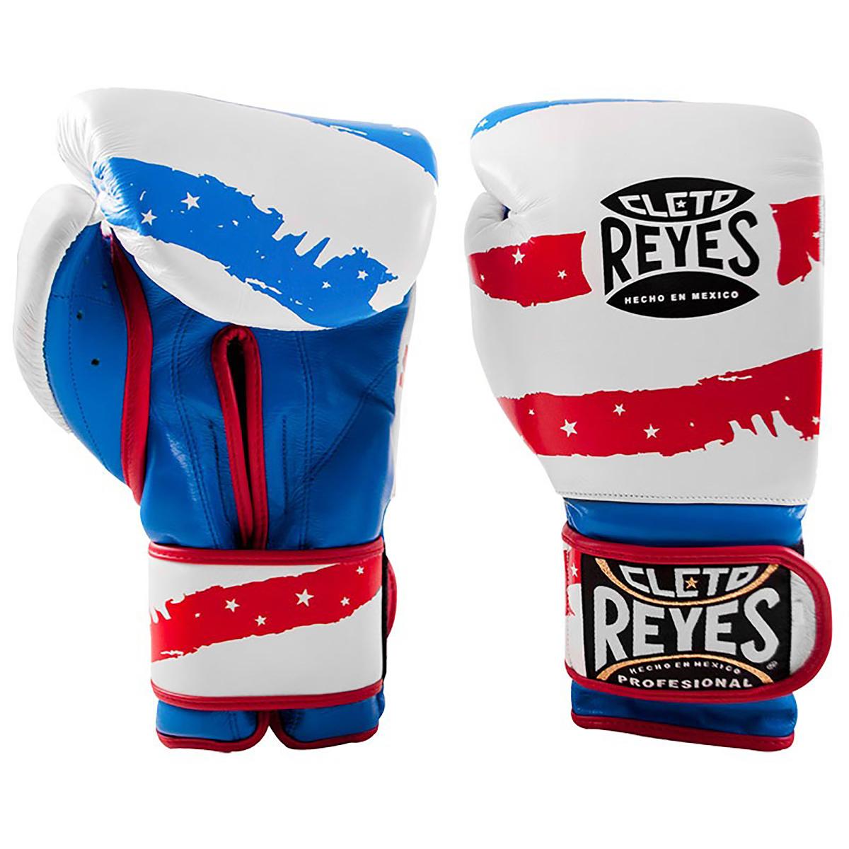 Cleto Reyes Hook and Loop Leather Training Boxing Gloves - 14 oz. - USA