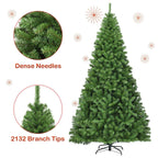 PVC Artificial Christmas Tree Premium Hinged-9'