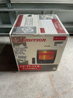emerson 13" tv/vcr combo ewc1304 gaming tv still sealed vintage estate find