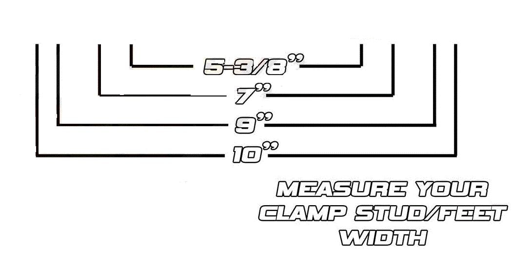 Alignment Hunter Wheel Clamp Adaptor Extension Set P37