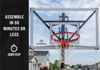 Silverback NXT 54" In-Ground Basketball Hoop with Adjustable-Height Backboard