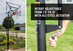 Silverback NXT 54" In-Ground Basketball Hoop with Adjustable-Height Backboard
