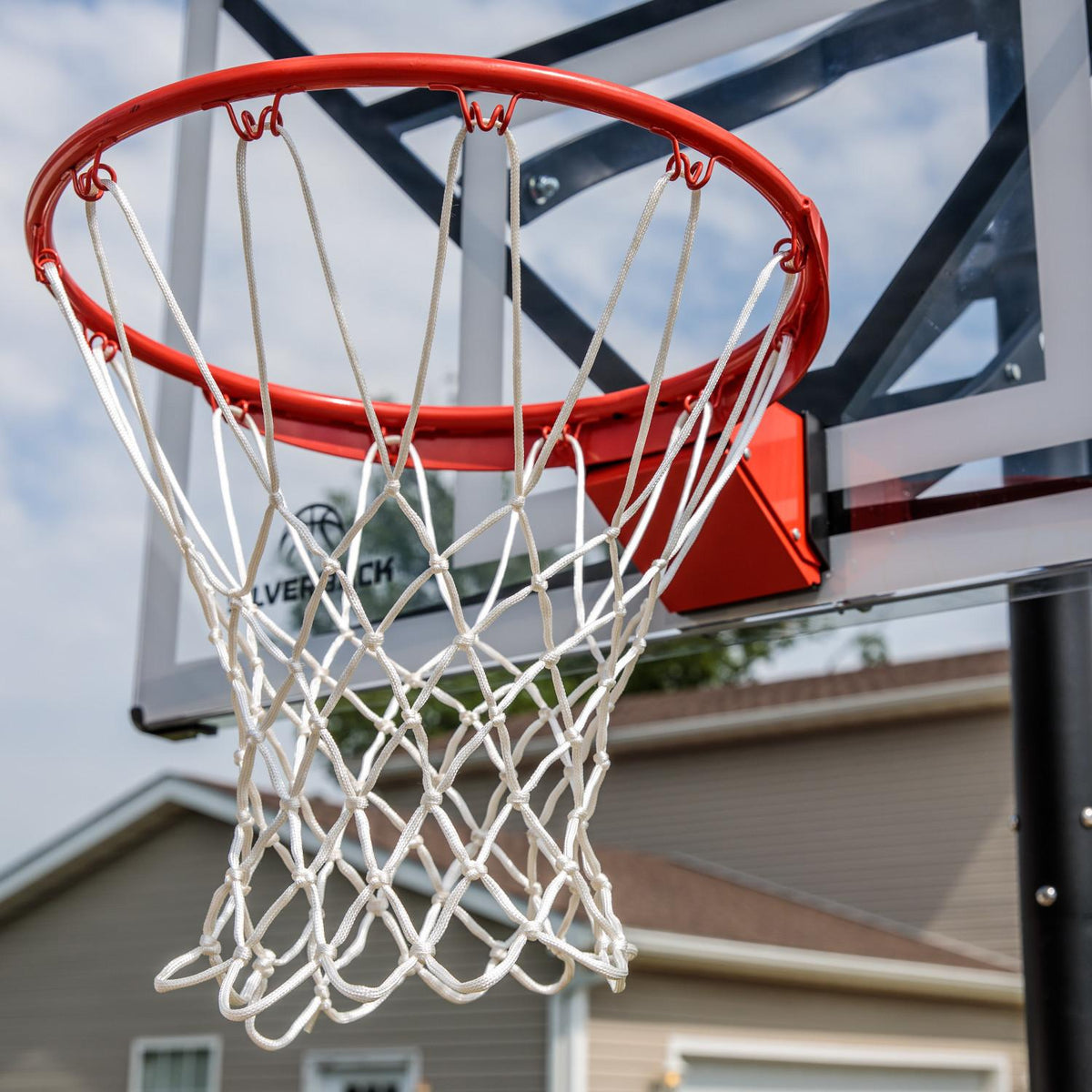 Silverback NXT 54" In-Ground Basketball Hoop with Adjustable-Height Backboard