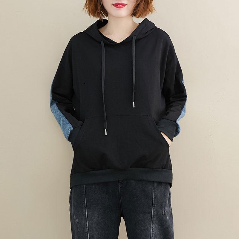 Sweatshirt Women's Hooded Top All-match Loose 2020