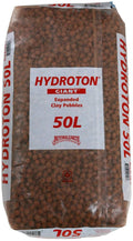 mother earth hgc714123 hydroton original expanded clay pebbles, 50 liter, terra cotta