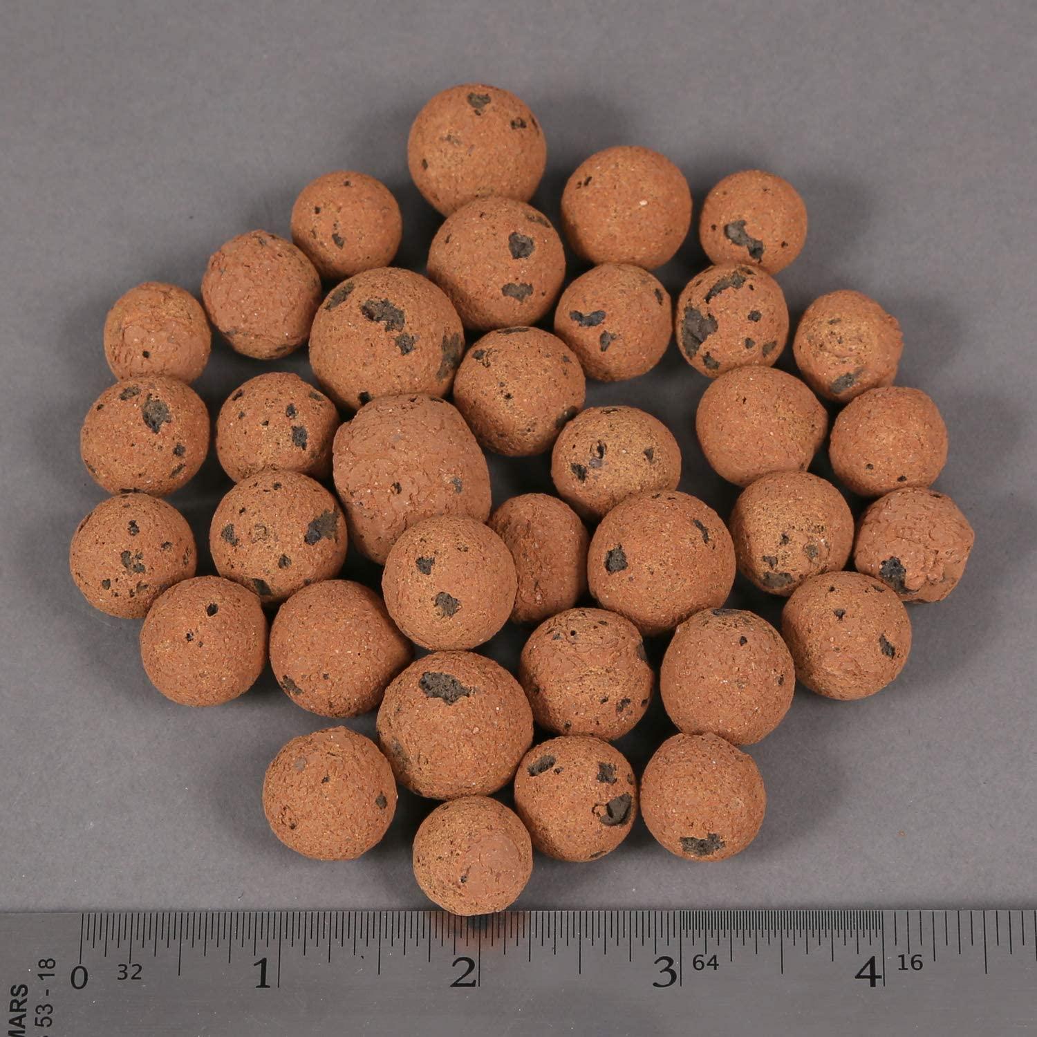mother earth hgc714123 hydroton original expanded clay pebbles, 50 liter, terra cotta