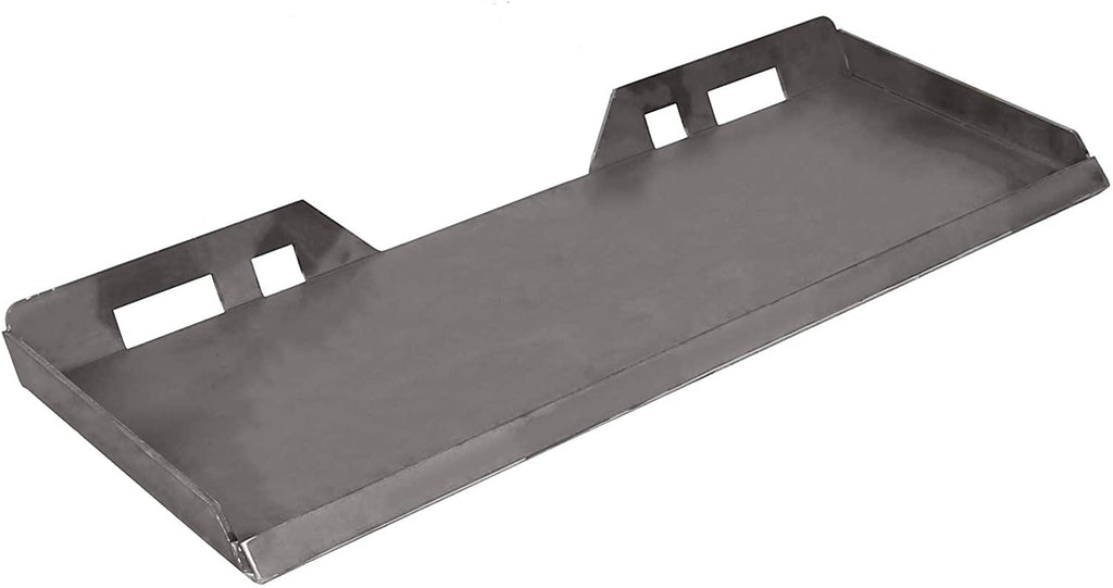 new 1/2" steel quick tach attachment mount plate skid steer loader bobcat kubota.with one year warranty.
