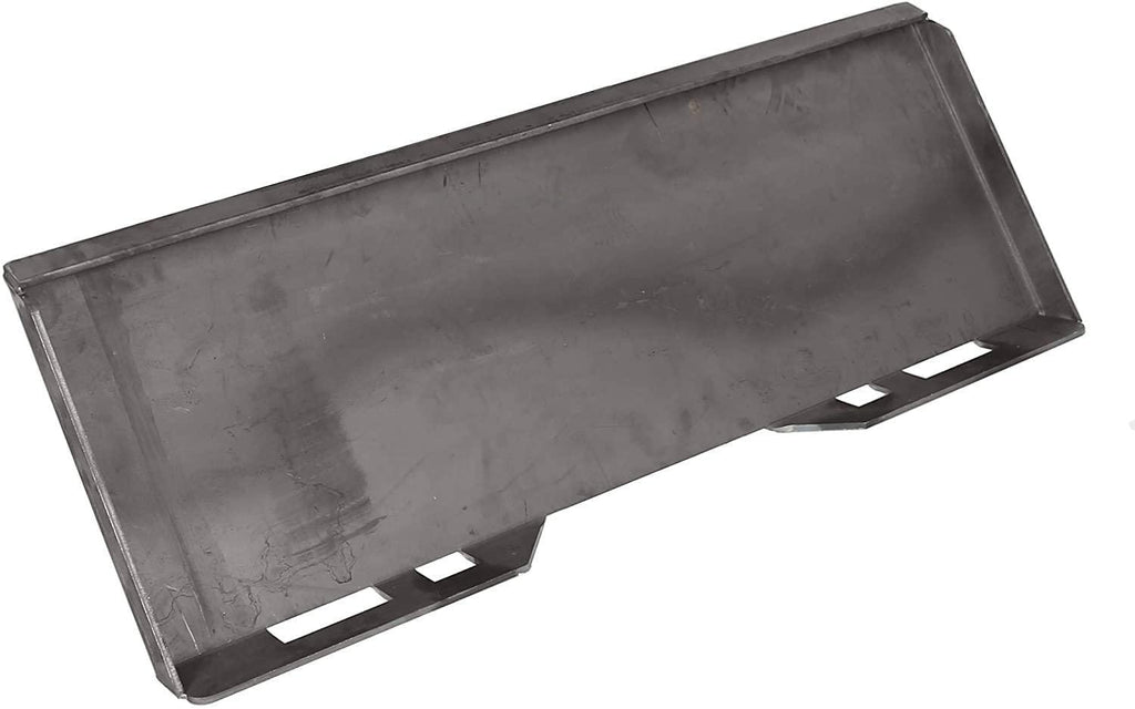 new 1/2" steel quick tach attachment mount plate skid steer loader bobcat kubota.with one year warranty.