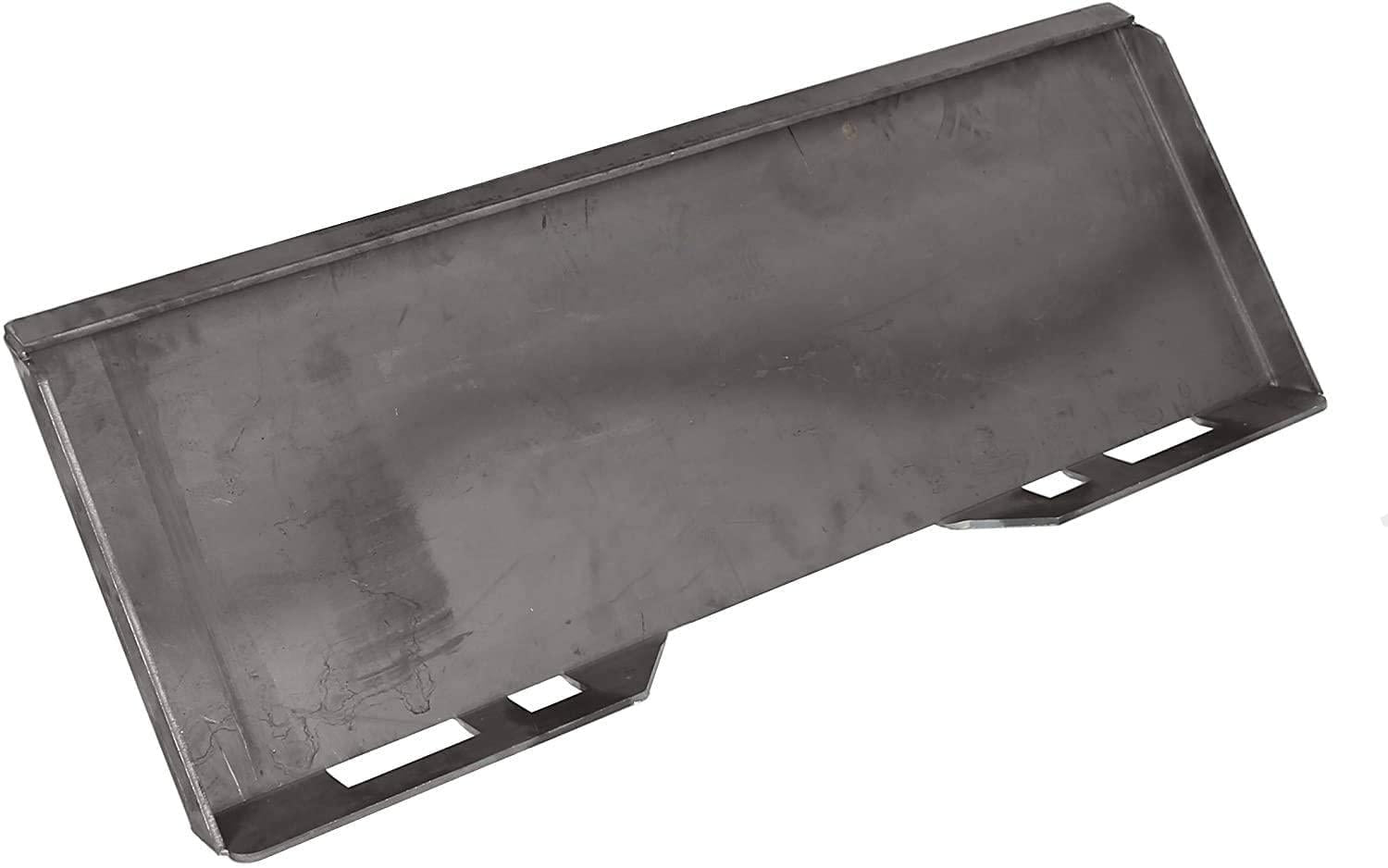 new 1/2" steel quick tach attachment mount plate skid steer loader bobcat kubota.with one year warranty.