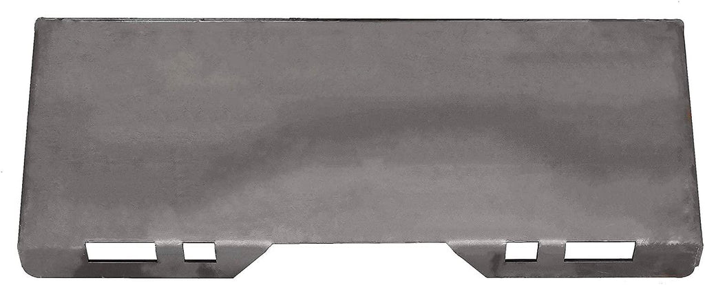 new 1/2" steel quick tach attachment mount plate skid steer loader bobcat kubota.with one year warranty.