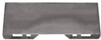 new 1/2" steel quick tach attachment mount plate skid steer loader bobcat kubota.with one year warranty.