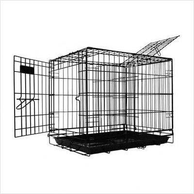 Pet Tek DPK86003 Dream Crate Professional Series 300 Dog Crate, 30 by 19 by 22-Inch, Black
