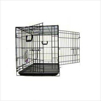 Pet Tek DPK86003 Dream Crate Professional Series 300 Dog Crate, 30 by 19 by 22-Inch, Black