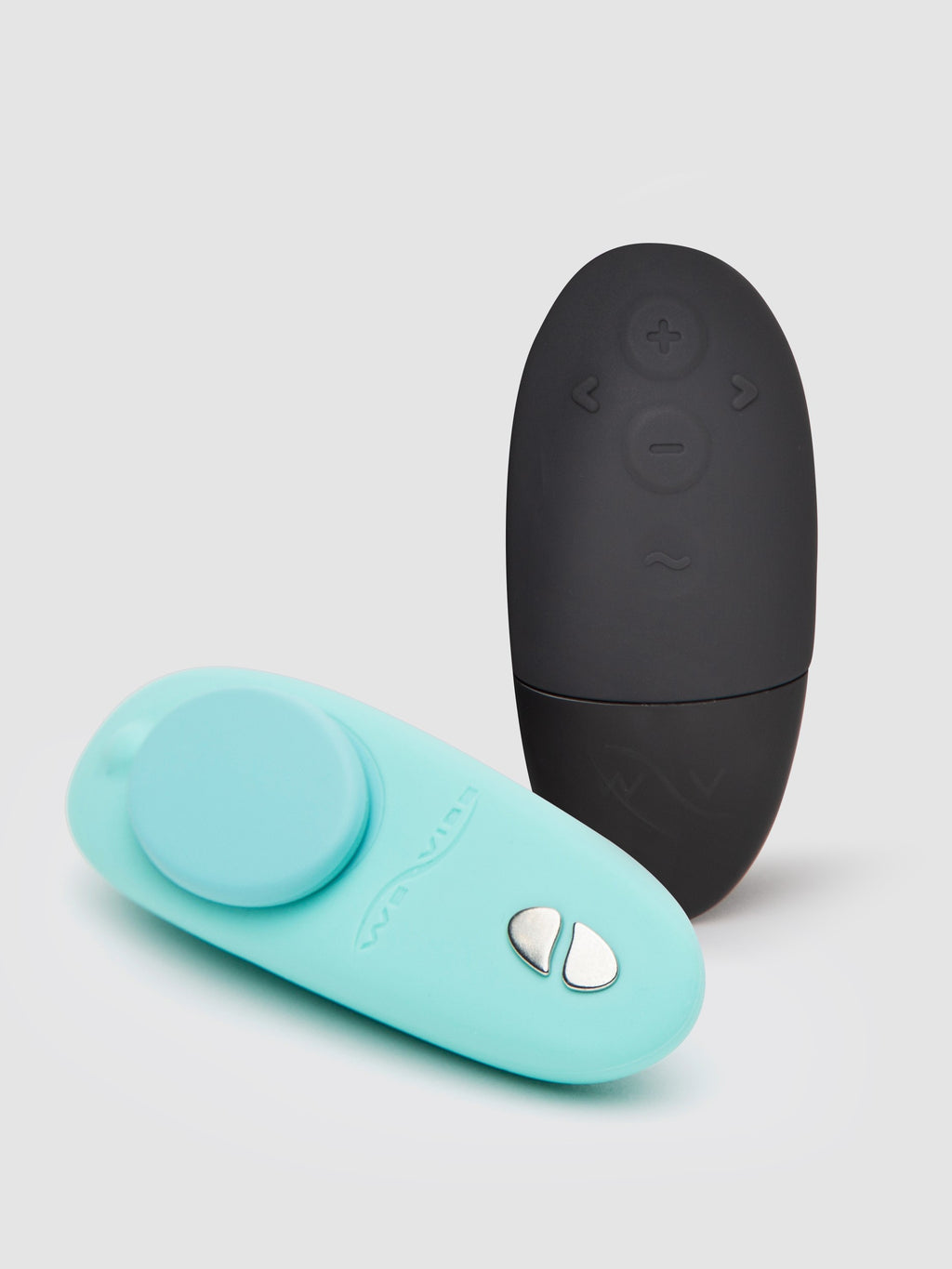 We-Vibe Moxie + App and Remote Controlled Wearable Clitoral Panty Vibrator, Blue | Blue
