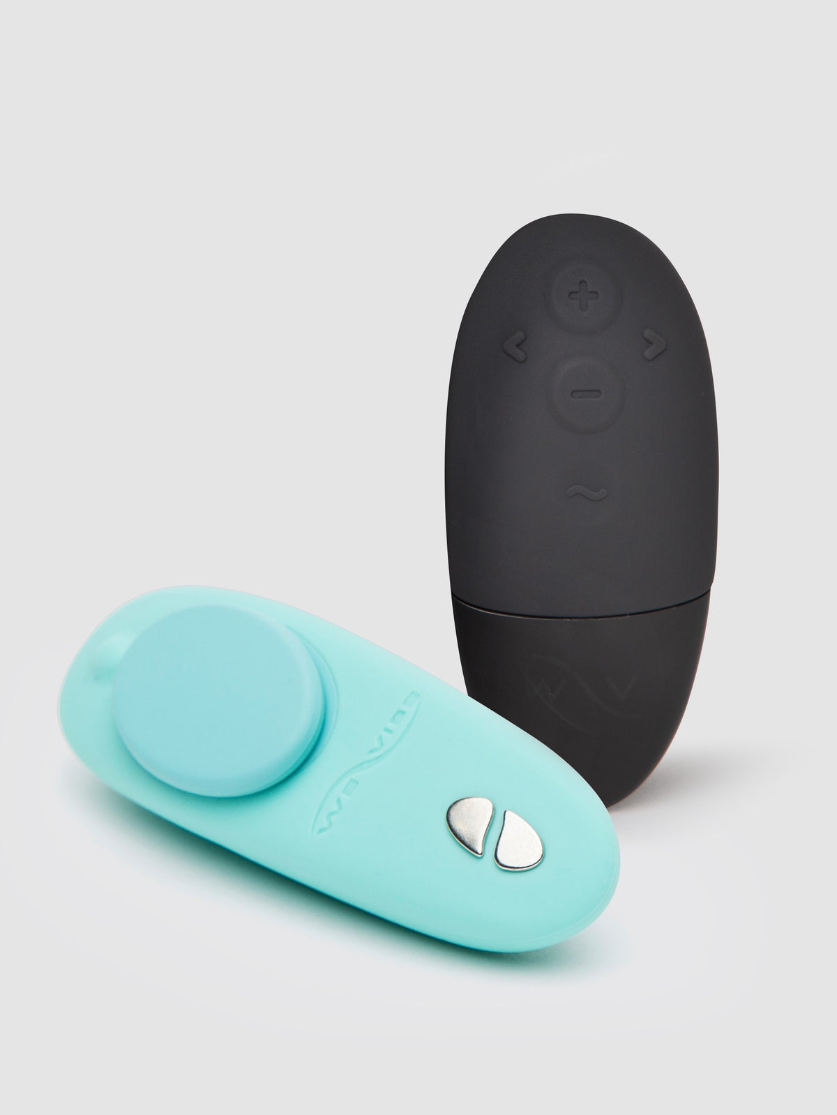 We-Vibe Moxie + App and Remote Controlled Wearable Clitoral Panty Vibrator, Blue | Blue
