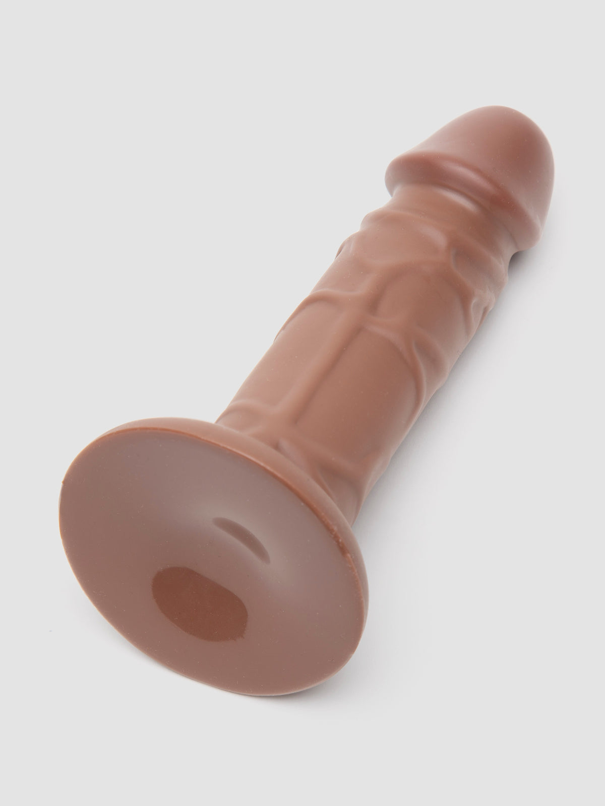 Lifelike Lover Basic Realistic Suction Cup Dildo 6 Inch, Flesh Brown | Flesh Brown