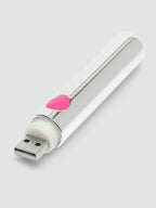 Tracey Cox Supersex Extra Powerful Rechargeable Bullet Vibrator, Silver