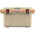 70 Qt. Elite Cooler in Tan and Orange