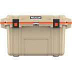 70 Qt. Elite Cooler in Tan and Orange