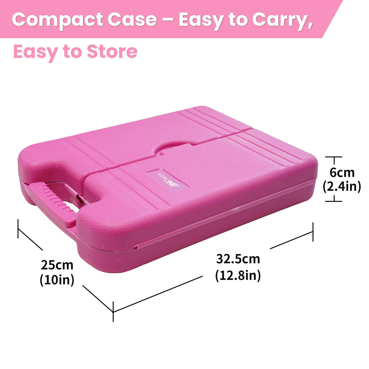 Pink Tool Set for Women 136-Piece Small Tool Kit for Home Repairs | Household Toolbox Storafor Girl, Portable Hand Tool Kit for Home, Car Repair, Perfect Gift for Ladies