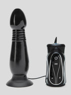 Booty Blaster 10 Function Thrusting Vibrating Butt Plug, Black