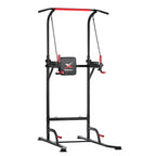Dip Station Chin up Bar Core Power Tower Pull Push Home Gym Fitness Equipment Resistance Band Adjustable Height