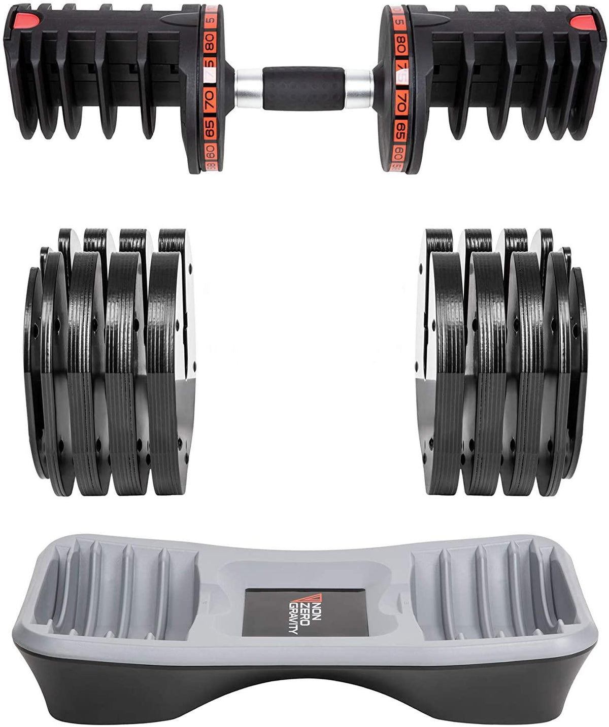 NZG PowerDyne 80lbs Adjustable Dumbbell Weight (Single)