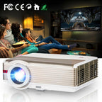 8000lms video home theater projector big screen movie proyector hdmi usb vga tv