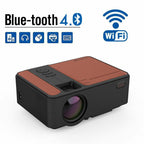 smart 1080p full hd projector wifi android blue-tooth football game hdmi usb tv