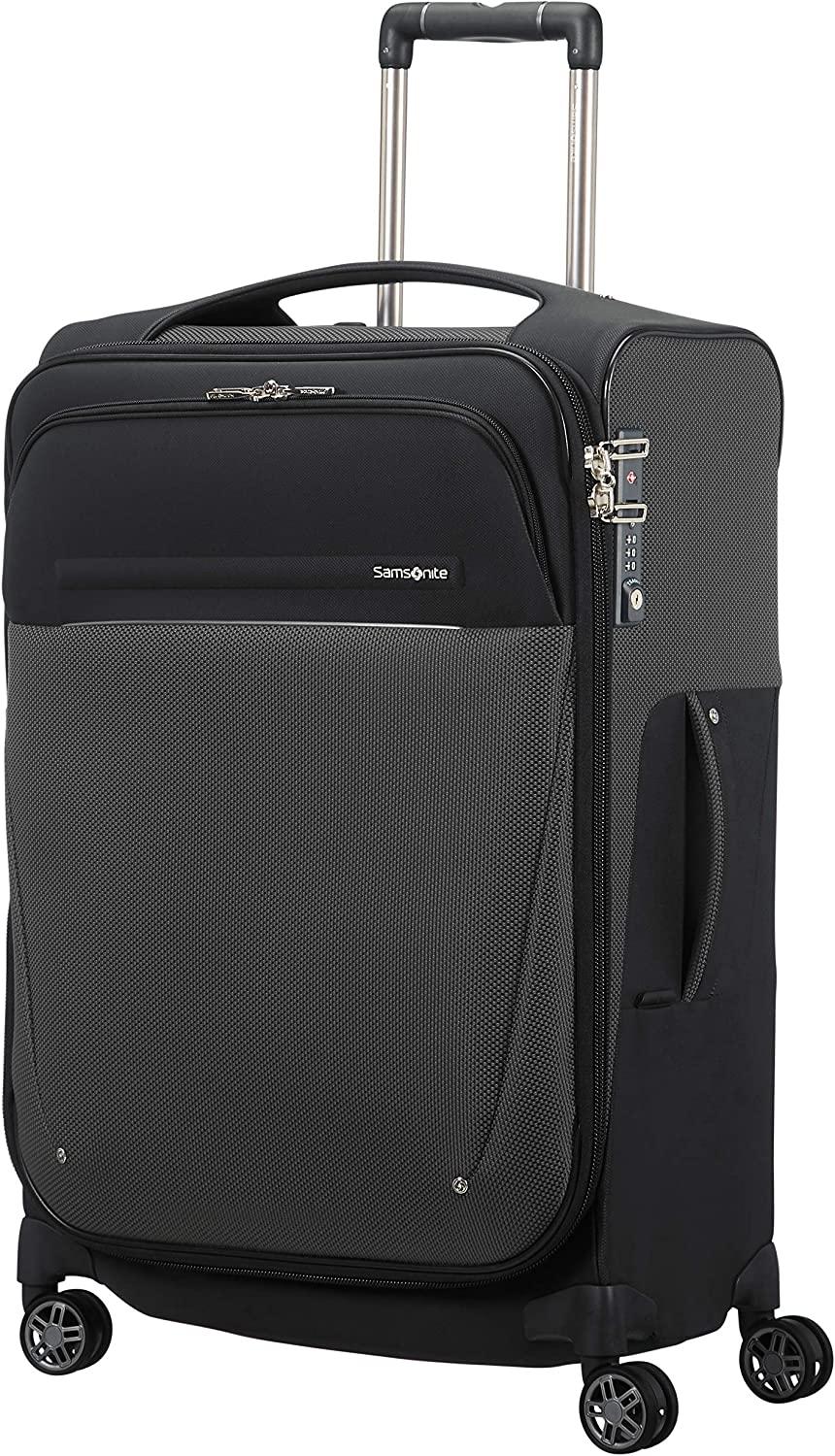 B-Lite Icon - Spinner 63/26 Expandable, 55 L, 2.2 KG Hand Luggage, 63 cm, 62 liters, Black