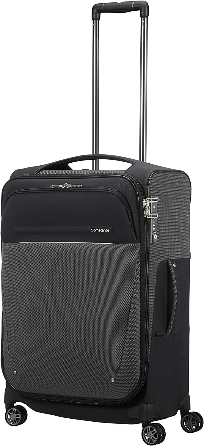 B-Lite Icon - Spinner 63/26 Expandable, 55 L, 2.2 KG Hand Luggage, 63 cm, 62 liters, Black